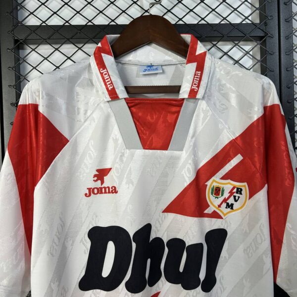 Rayo Vallecano 1994-95 Home Retro Jersey - Image 7