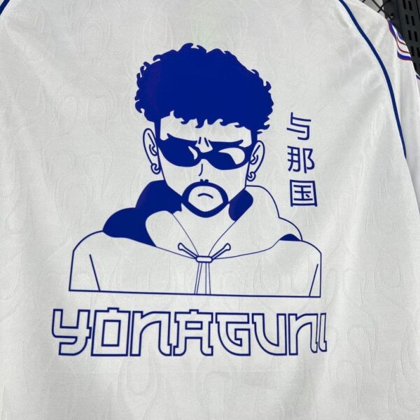 Japan 1998-99 Away x Bad Bunny Retro Jersey - Image 7