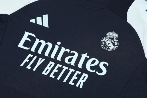 Real Madrid 2024-25 Royal Blue Short Sleeve Training Kit - Image 7