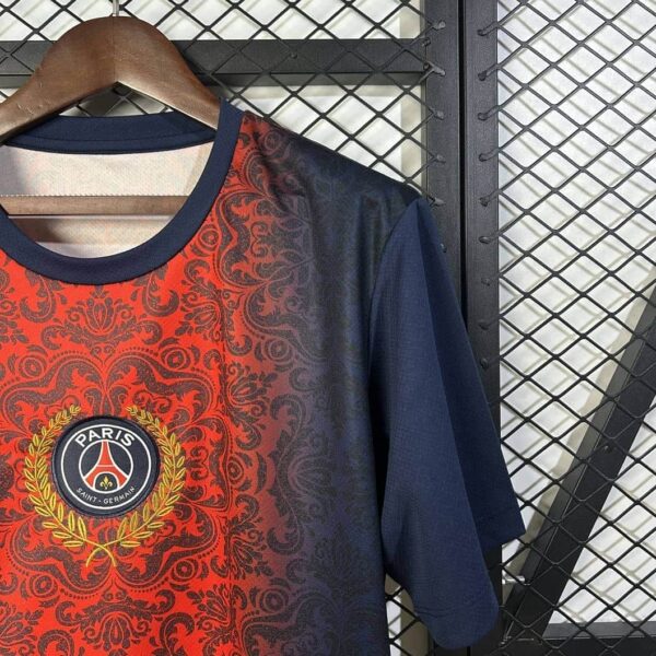 Paris Saint-Germain 2025-26 Red Pattern Special Edition Jersey - Image 7