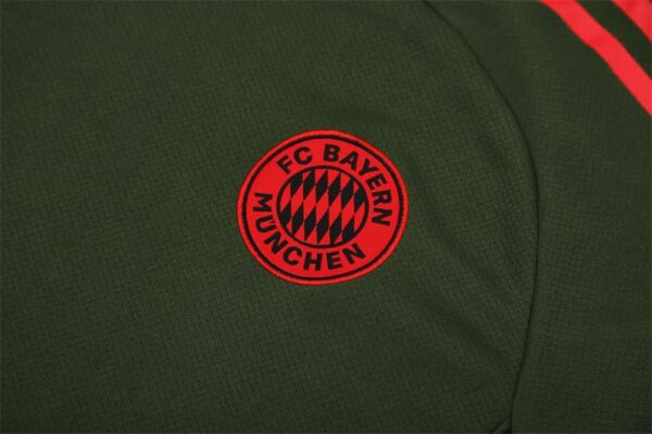 Bayern Munich 2025-26 Green Short Sleeve Training Kit - Image 7