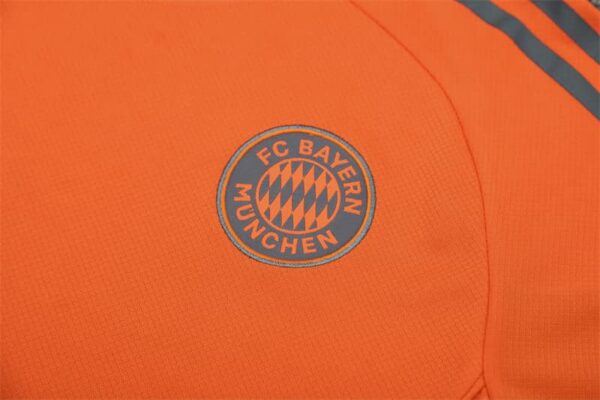 Bayern Munich 2025-26 Orange Short Sleeve Training Kit - Image 7