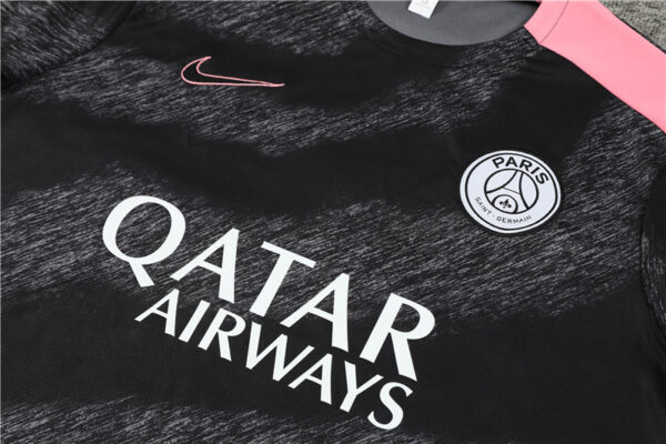 PSG 2024-25 Black (Camo Edition) Short Sleeve Training Kit - Image 7
