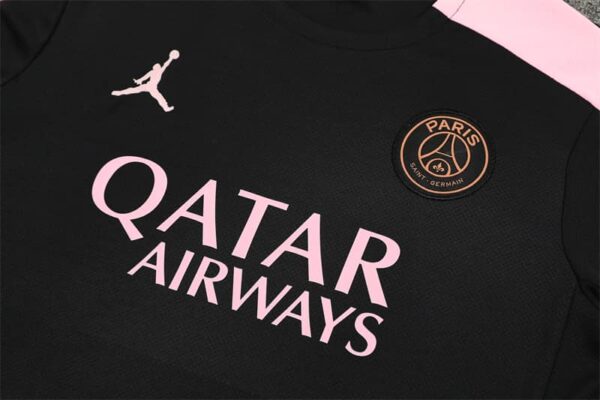 PSG Jordan 2024-25 Black Short Sleeve Training Kit - Image 7