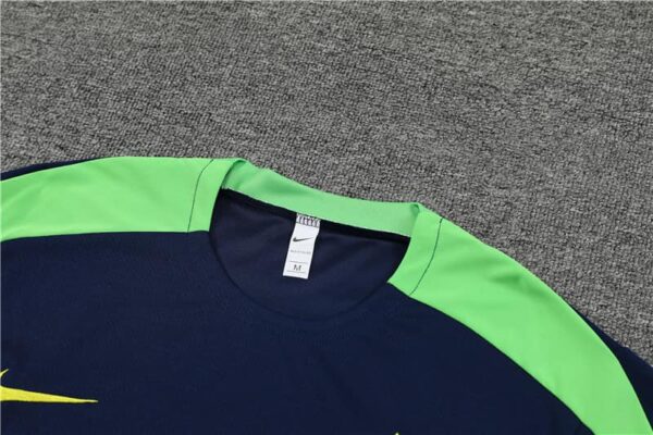 Brazil 2024-25 Royal Blue Short Sleeve Training Kit - Image 8