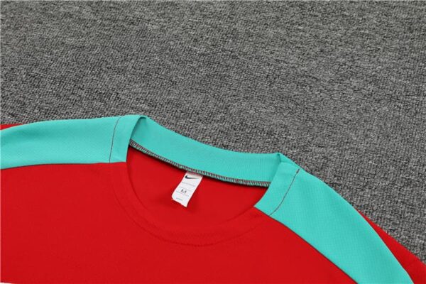 Portugal 2024-25 Red Short Sleeve Training Kit - Image 8