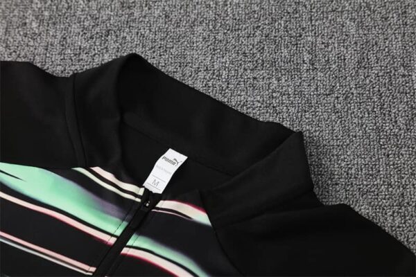 Portugal 2025-26 Green Black (Camo Edition) Half Zip Long Sleeve Training Kit - Image 8