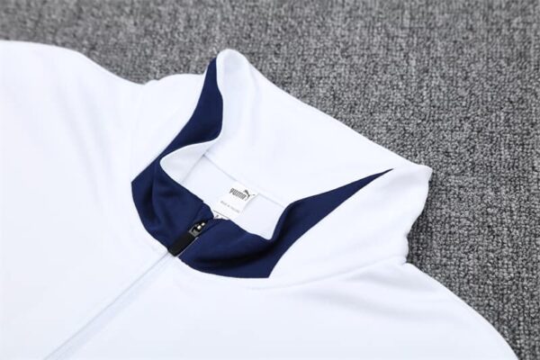 Portugal 2025-26 White Half Zip Long Sleeve Training Kit - Image 8