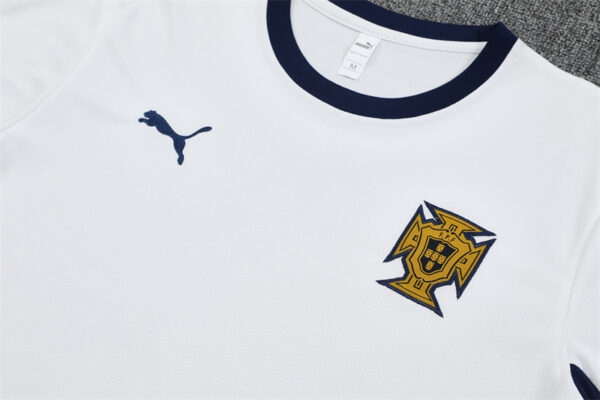 Portugal 2025-26 White Short Sleeve Training Kit - Image 8