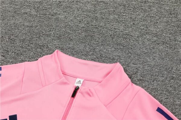 Arsenal 2024-25 Pink Half Zip Long Sleeve Training Kit - Image 8