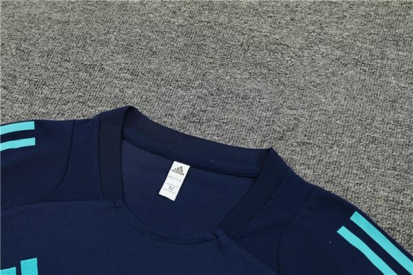 Arsenal 2024-25 Royal Blue Short Sleeve Training Kit - Image 8
