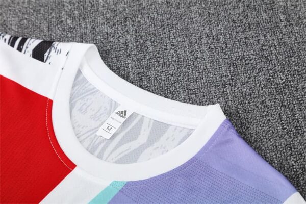 Arsenal 2024-25 White (Camo Edition) Short Sleeve Training Kit - Image 8