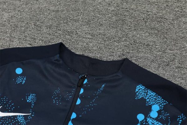 Chelsea 2024-25 Royal Blue (Camo Edition) Half Zip Long Sleeve Training Kit - Image 8