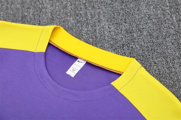 Atletico Madrid 2025-26 Purple Short Sleeve Training Kit - Image 8