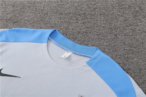 Tottenham Hotspur 2024-25 Light Grey Short Sleeve Training Kit - Image 8