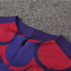 Barcelona 2024-25 Red Blue (Camo Edition) Half Zip Long Sleeve Training Kit - Image 8