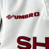 Manchester United 1998-99 White Retro Jersey - Image 8