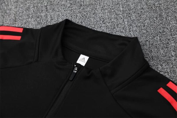 Bayern Munich 2025-26 Black Half Zip Long Sleeve Training Kit - Image 8