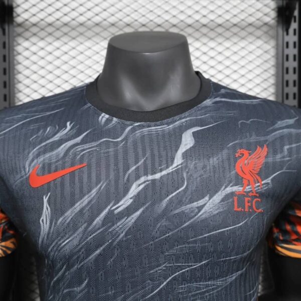 Liverpool 2025-26 Black Thunder Phoenix Special Edition Jersey Player Version - Image 8