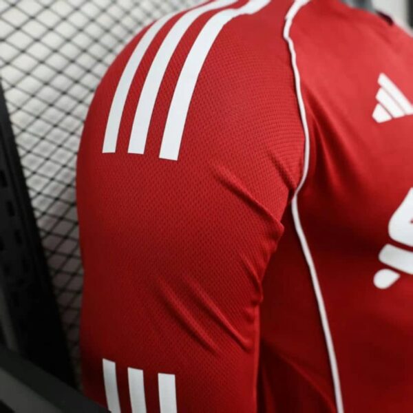 Liverpool 2025-26 Home Long Sleeve Jersey Player Version - Image 8