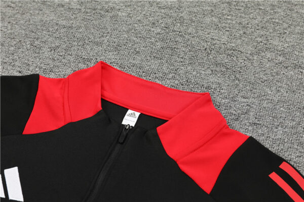 Bayern Munich 2024-25 Black Half Zip Long Sleeve Training Kit - Image 8