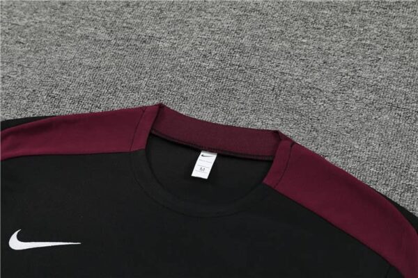 PSG 2024-25 Black Short Sleeve Training Kit - Image 8