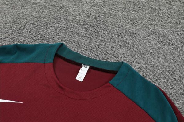 PSG 2024-25 Maroon Short Sleeve Training Kit - Image 8