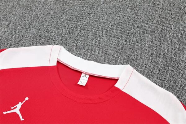 PSG Jordan 2025-26 Red Short Sleeve Training Kit - Image 8