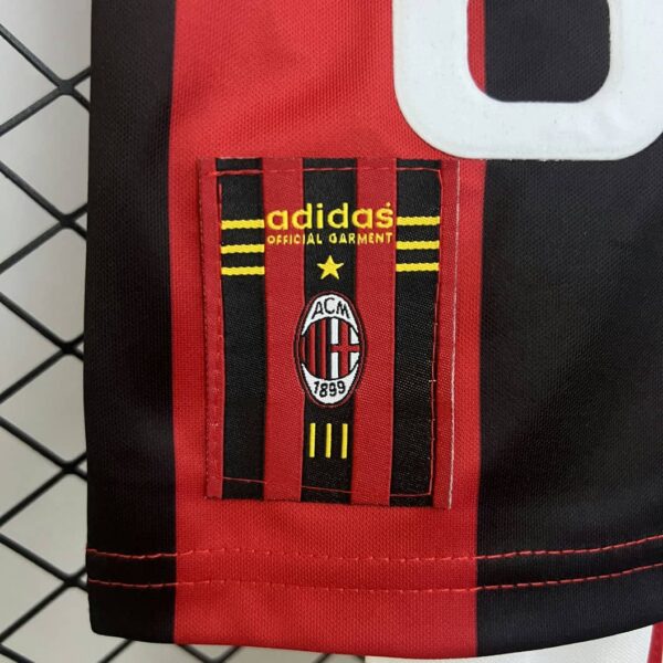 AC Milan 1998-99 Home Kids Kit - Image 9
