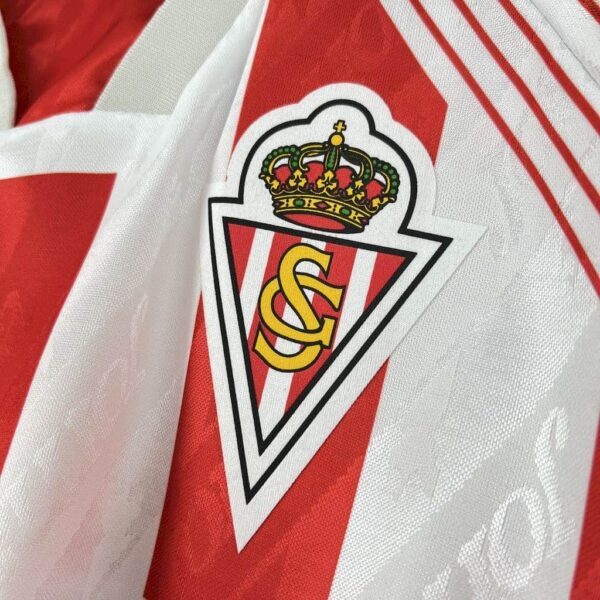 Sporting Gijon 1994-95 Home Retro Jersey - Image 9