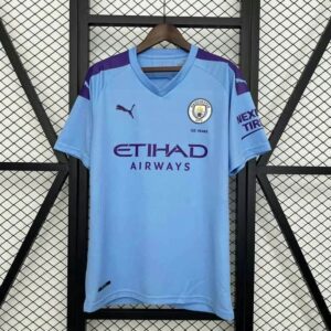 Manchester City 2019-20 Home Retro Jersey