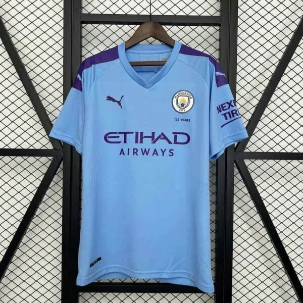 Manchester City 2019-20 Home Retro Jersey