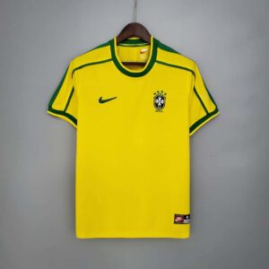 Brazil 1998 Home Retro Jersey