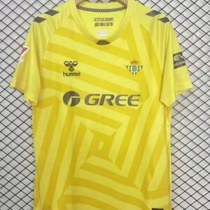 Real Betis 2025-26 Yellow Goalkeeper Jersey