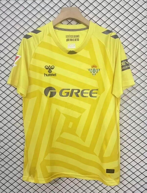 Real Betis 2025-26 Yellow Goalkeeper Jersey