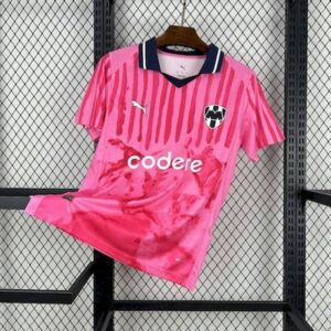Monterrey 2025-26 CF Monterrey x KIDSUPER Pink Collaboration Jersey