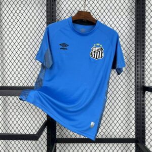 Santos 2025-26 Blue Goalkeeper Jersey