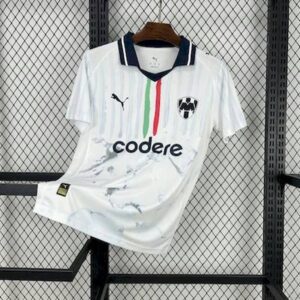 Monterrey 2025-26 CF Monterrey x KIDSUPER White Collaboration Jersey