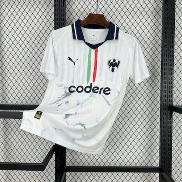 Monterrey 2025-26 CF Monterrey x KIDSUPER White Collaboration Jersey