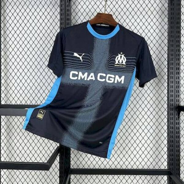 Olympique Marseille 2025-26 Away Jersey Fan Version