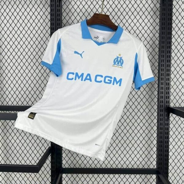 Olympique Marseille 2025-26 Home Jersey Fan Version