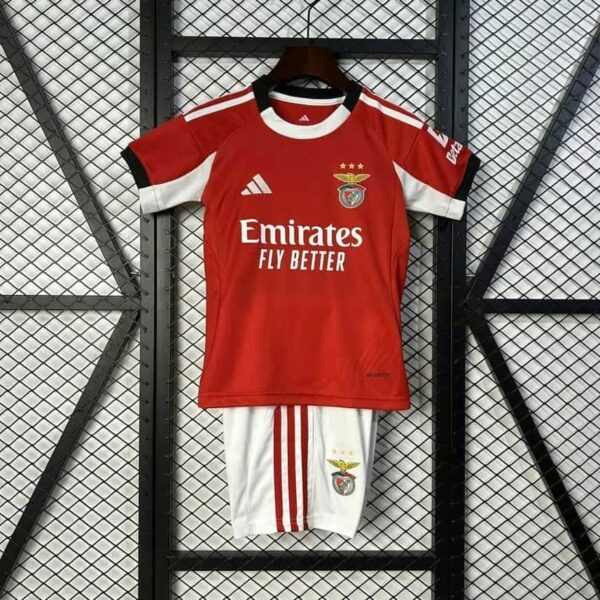 Benfica 2025-26 Home Kids Kit