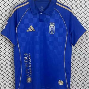 Real Oviedo 2025-26 Home Jersey Fan Version