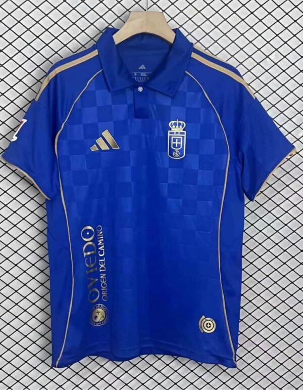 Real Oviedo 2025-26 Home Jersey Fan Version