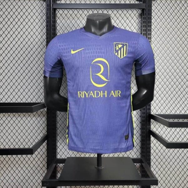 Atletico Madrid 2025-26 Away Jersey Player Version
