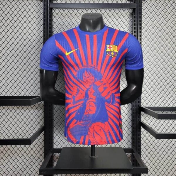 Barcelona 2025-26 One Piece Luffy Special Edition Jersey