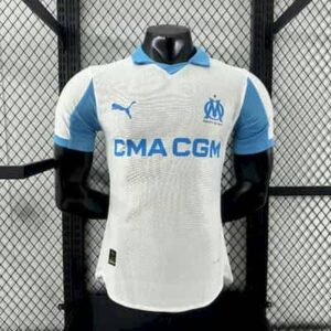 Olympique Marseille 2025-26 Home Jersey Player Version