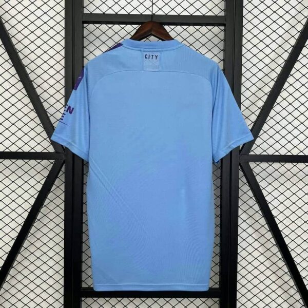 Manchester City 2019-20 Home Retro Jersey - Image 2