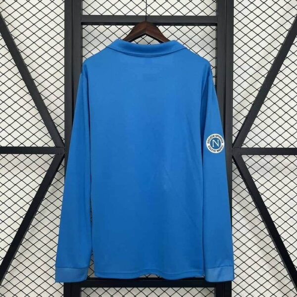 Napoli 1987-88 Home Long Sleeves Retro Jersey - Image 2