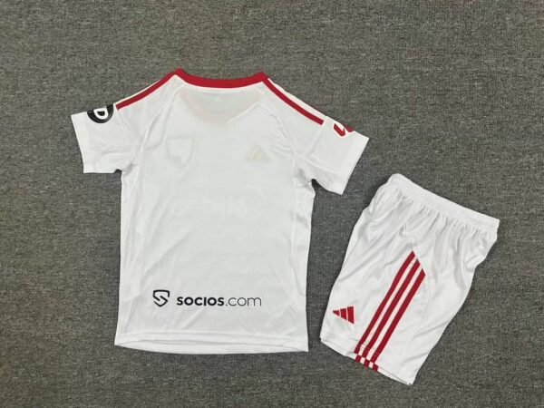Sevilla FC 2025-26 Home Kids Kit - Image 2